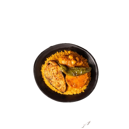 Couscous au POISSON & LEGUMES 